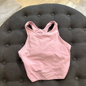 Light pink Athleta sports bra